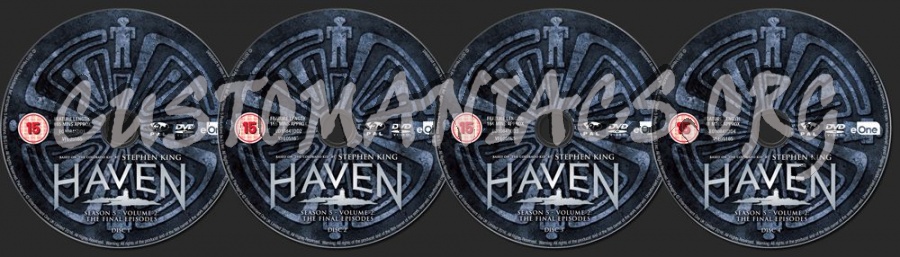 Haven Season 5 Volume 2 dvd label