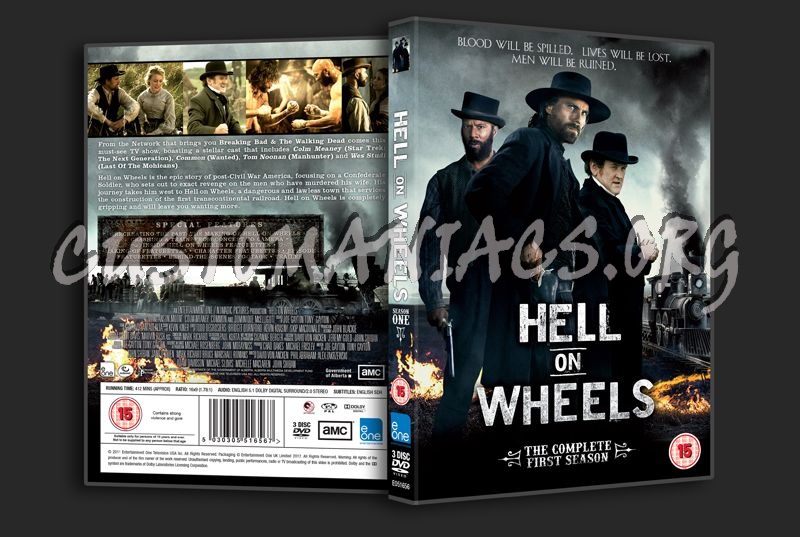 Hell on Wheels Season 1 dvd cover
