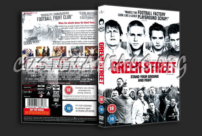 Green Street dvd cover