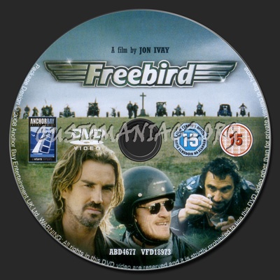 Freebird dvd label