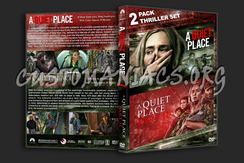 A Quiet Place Double Feature dvd cover