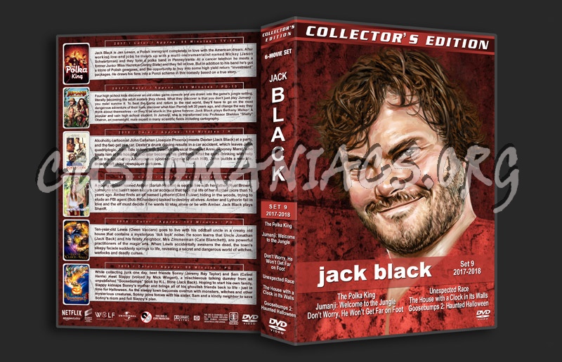 Jack Black Film Collection - Set 9 (2017-2018) dvd cover
