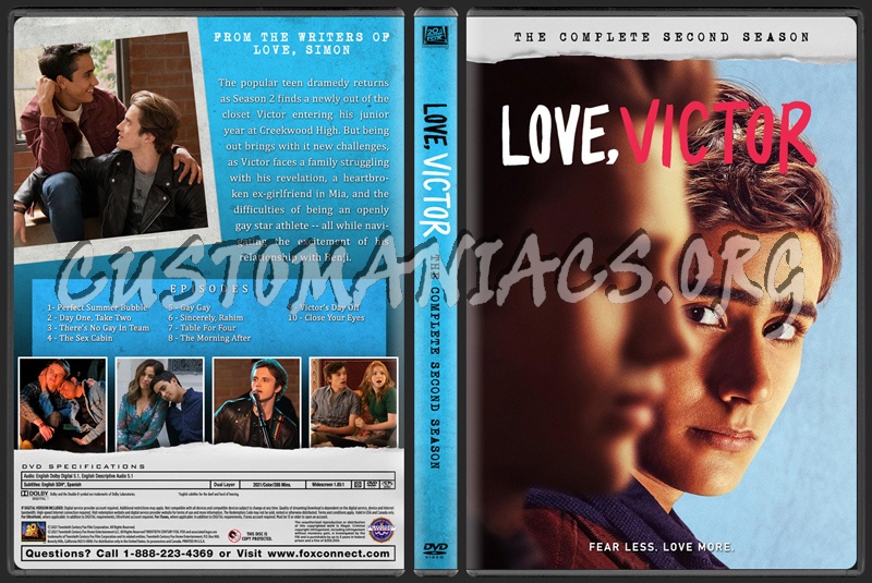Love, Victor - Season 2 dvd cover