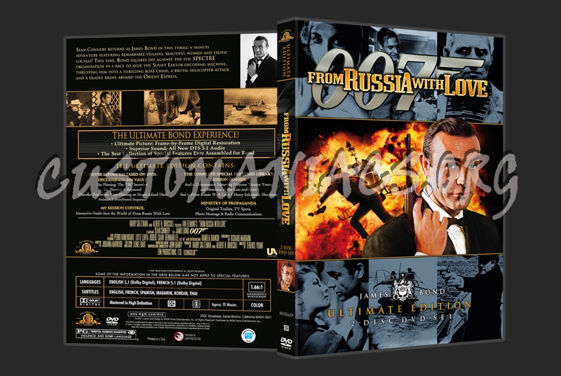 From Russia With Love dvd cover
