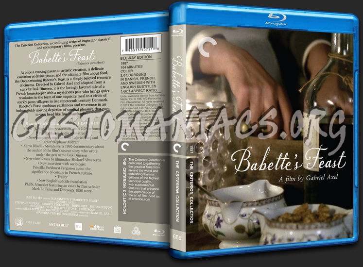 665 - Babette's Feast blu-ray cover