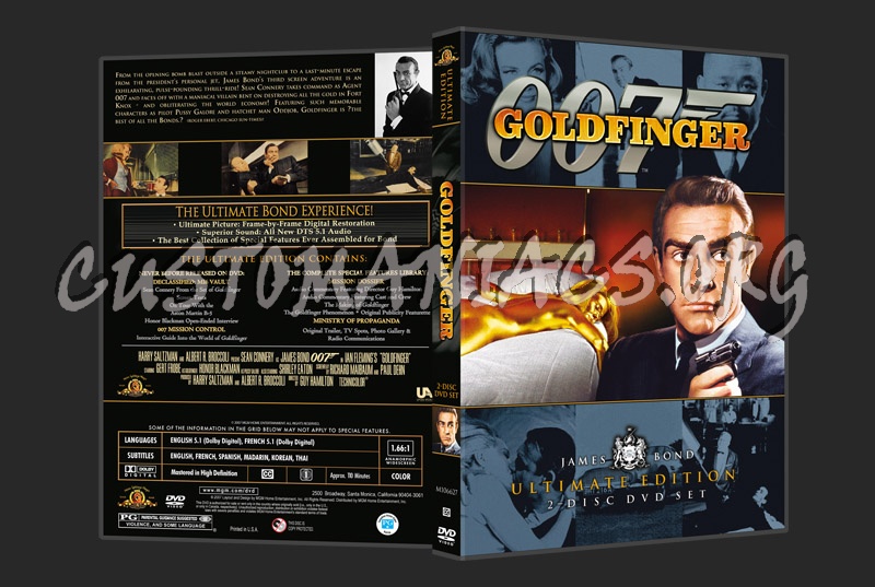 Goldfinger dvd cover