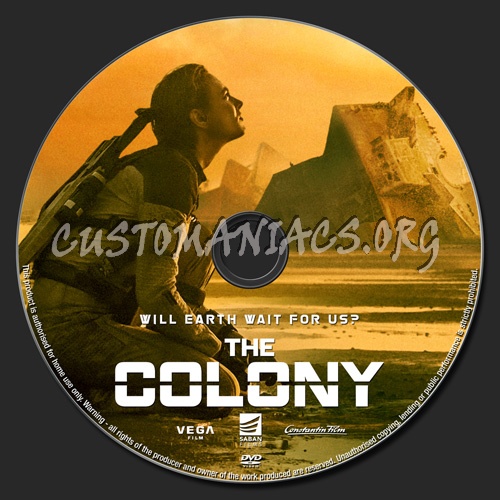 The Colony dvd label