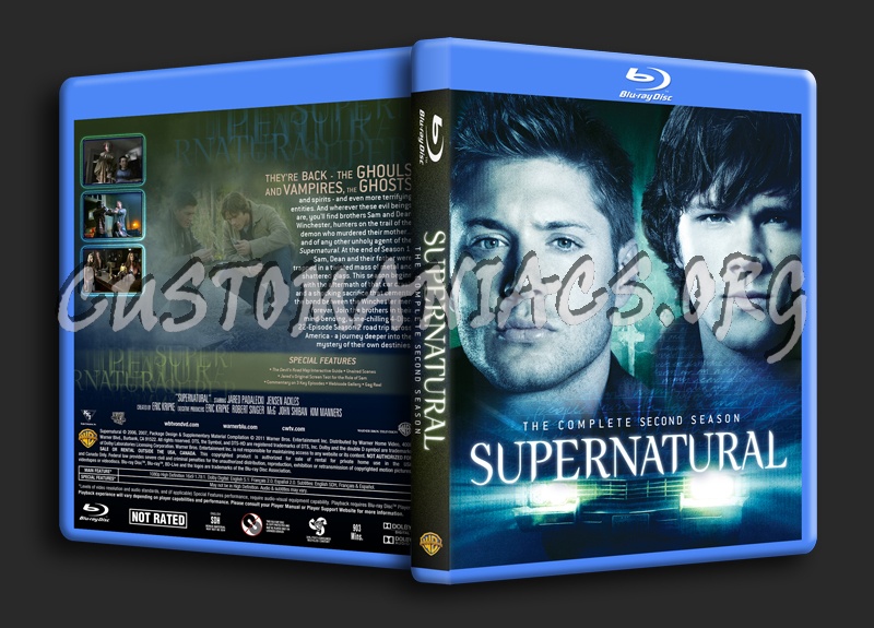 Supernatural Season 2 dvd cover