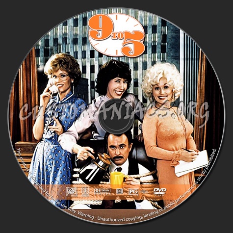 9 to 5 dvd label