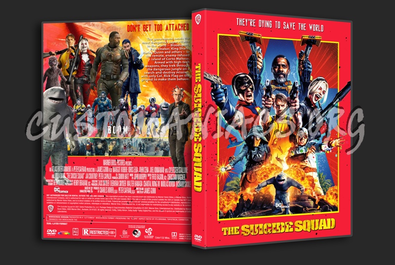 The Suicide Squad dvd cover