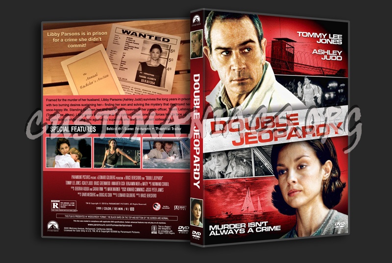 Double Jeopardy dvd cover - DVD Covers & Labels by