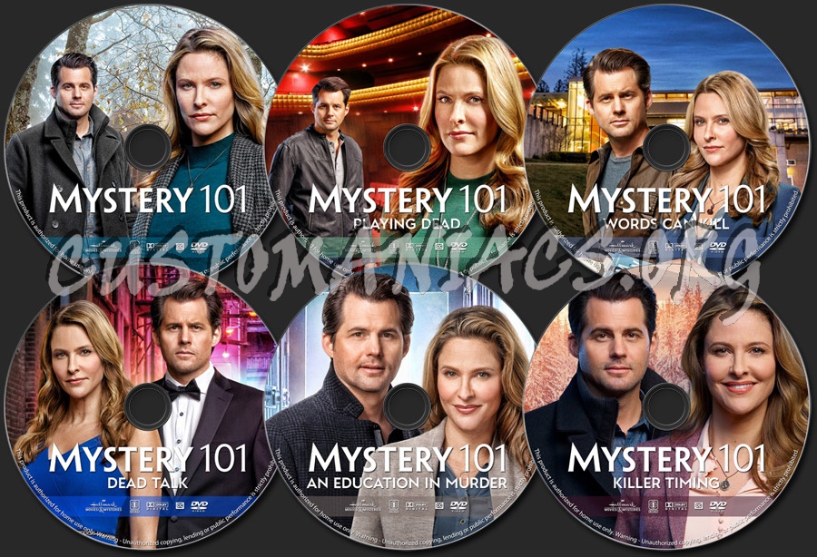 Mystery 101 Collection dvd label