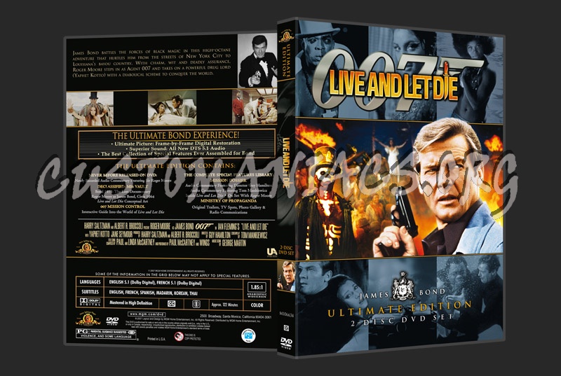 Live And Let Die dvd cover