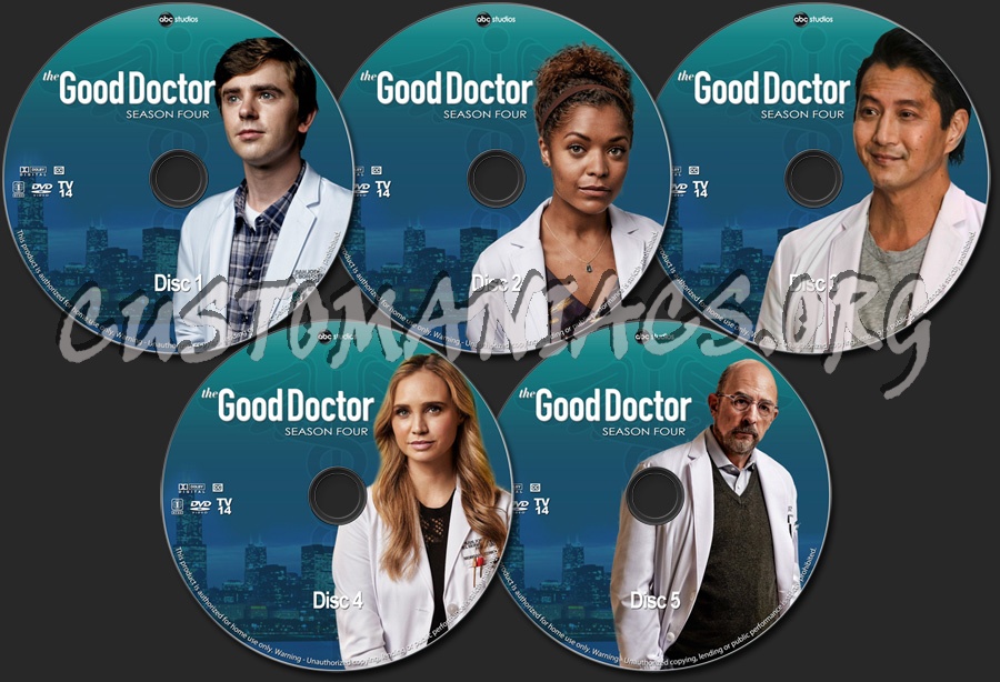 The Good Doctor - Season 4 dvd label