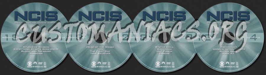NCIS - Season 18 dvd label