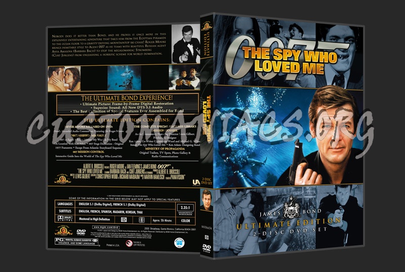 The Spy Who Loved Me dvd cover