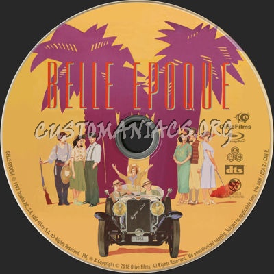 Belle Epoque (1992) blu-ray label