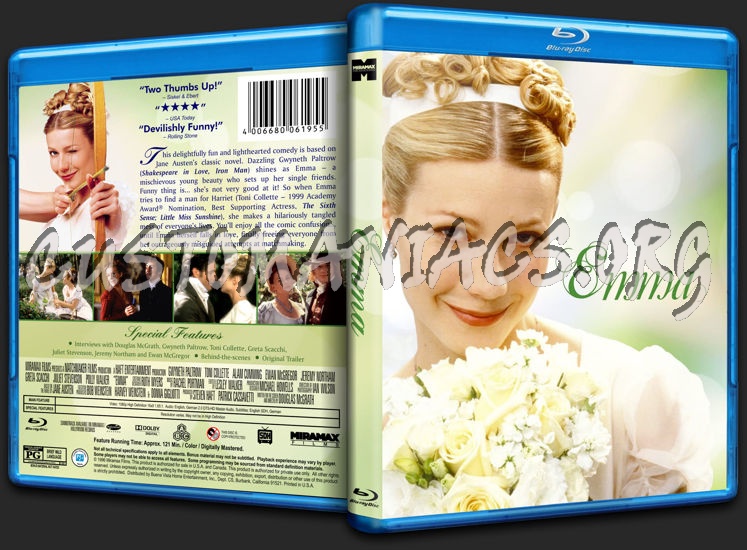 Emma (1996) blu-ray cover