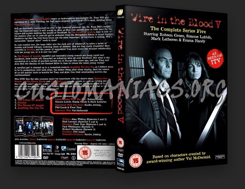 Wire In The Blood Series 5 dvd cover
