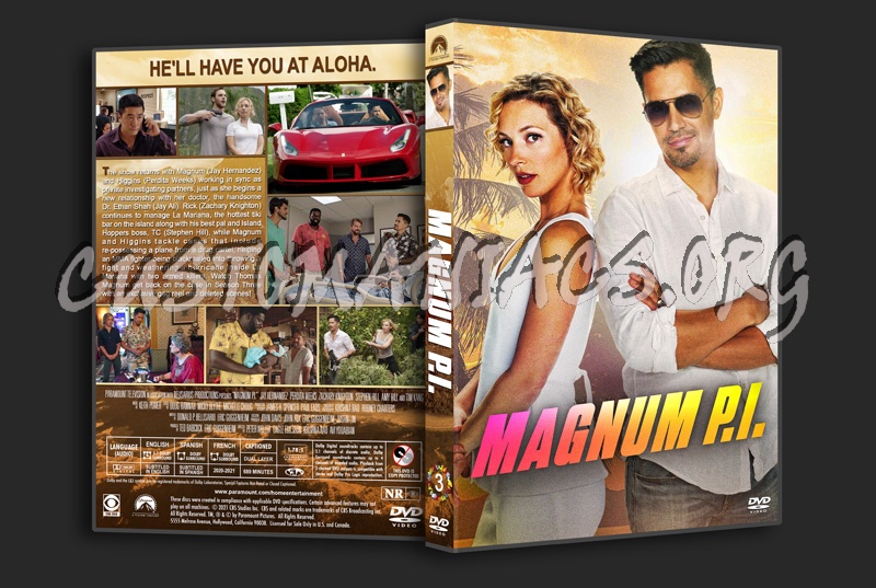 Magnum P.I. - Season 3 dvd cover