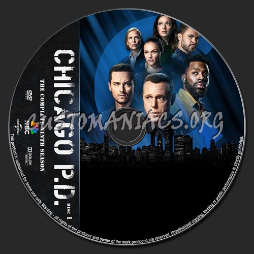 Chicago PD Season 9 dvd label