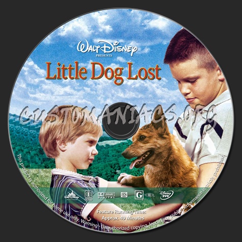 Little Dog Lost dvd label
