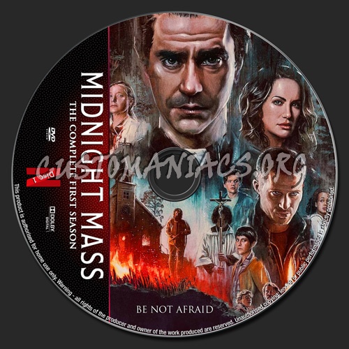 Midnight Mass Season 1 dvd label