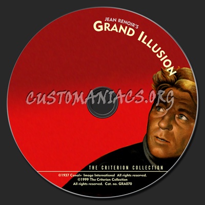 001 - Grand Illusion dvd label
