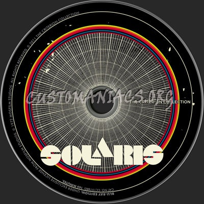 164 - Solaris dvd label