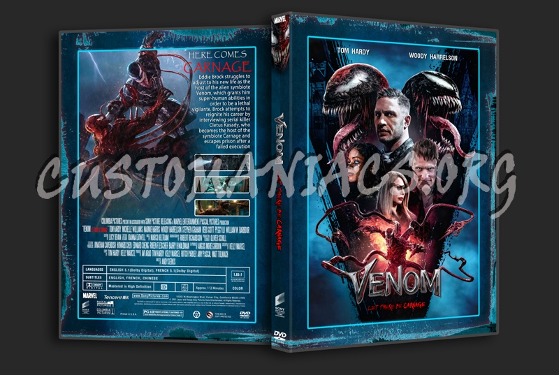 Venom Let There Be Carnage dvd cover