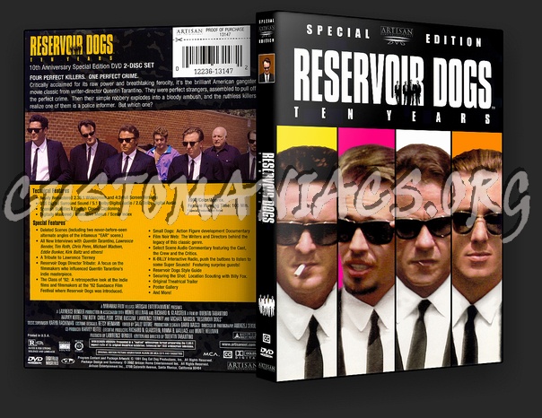 Reservoir Dogs dvd cover