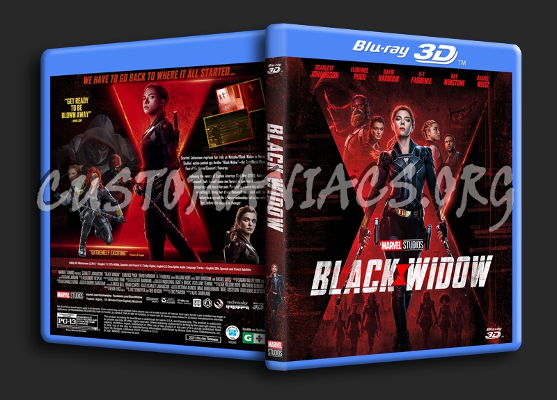 Black Widow 3D dvd cover