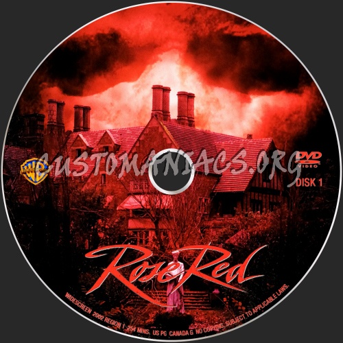 Rose Red dvd label
