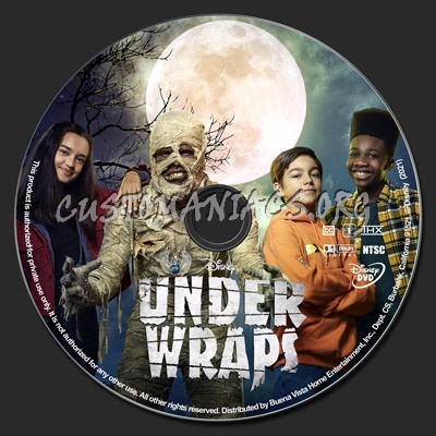 Under Wraps (2021) dvd label