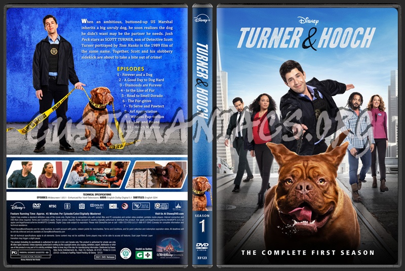Turner & Hooch - Season 1 dvd cover