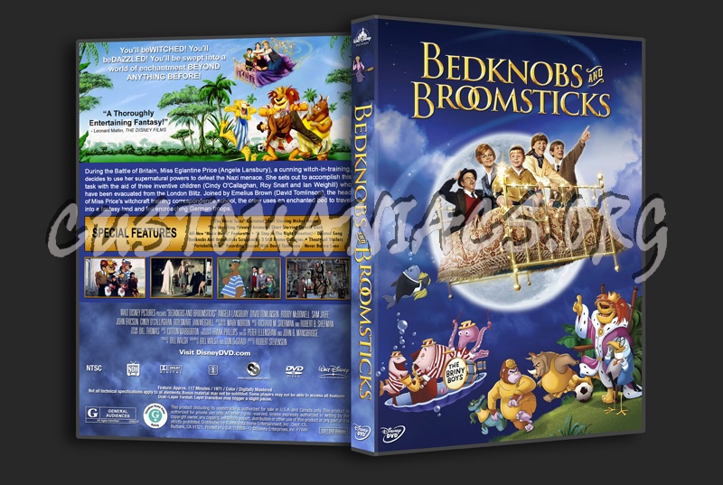 Bedknobs and Broomsticks dvd cover