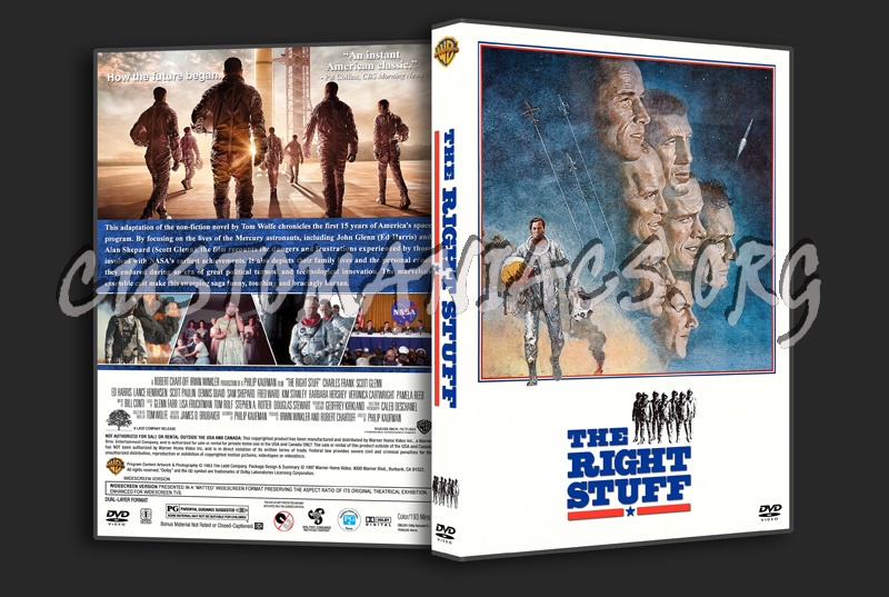 The Right Stuff dvd cover