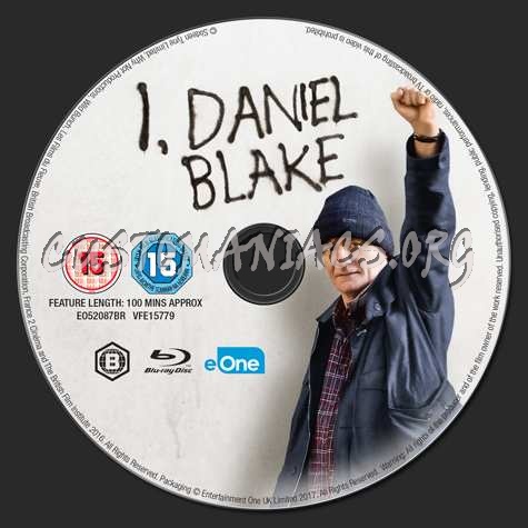 I, Daniel Blake blu-ray label