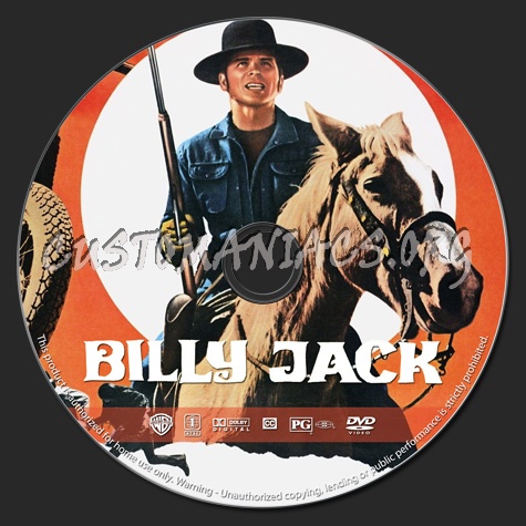 Billy Jack dvd label