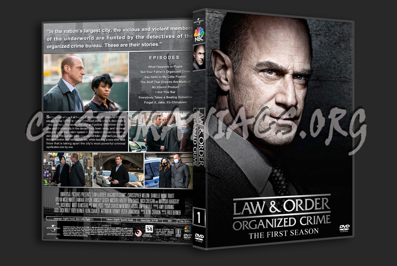 Law & Order: Organized Crime - Season 1 dvd cover