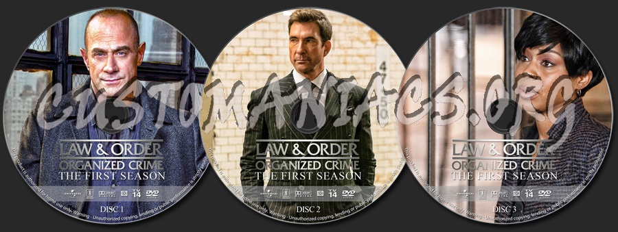 Law & Order: Organized Crime - Season 1 dvd label