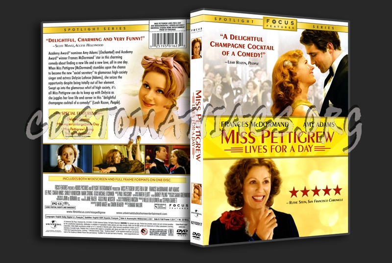 Miss Pettigrew Lives for a Day dvd cover