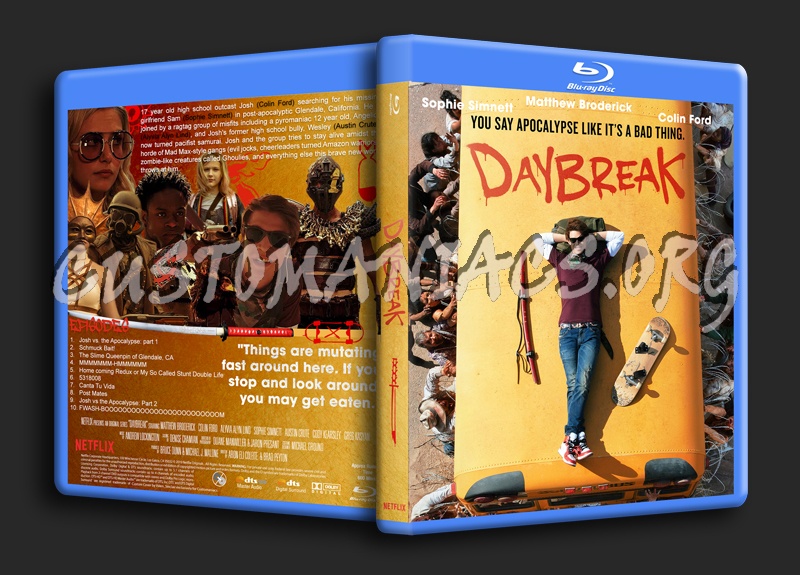 Daybreak blu-ray cover