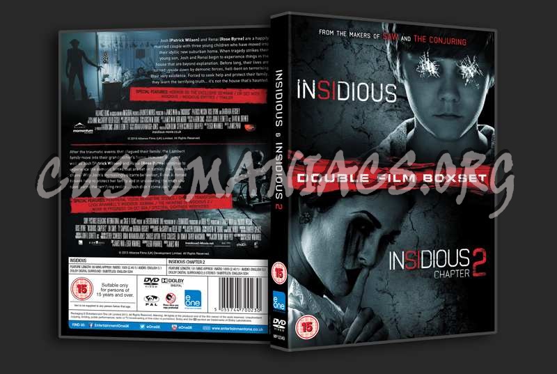 Insidious & Insidious 2 dvd cover