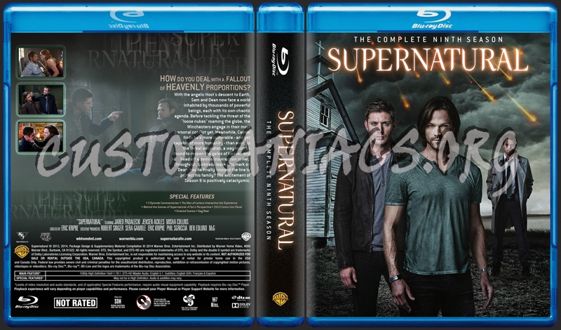 Supernatural Season 9 dvd cover