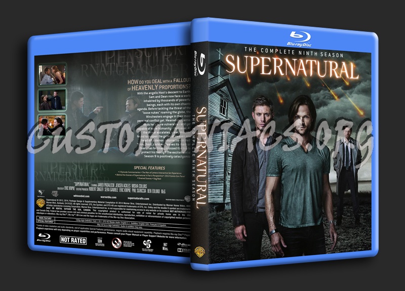Supernatural Season 9 dvd cover