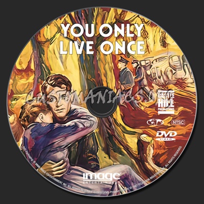 You Only Live Once dvd label