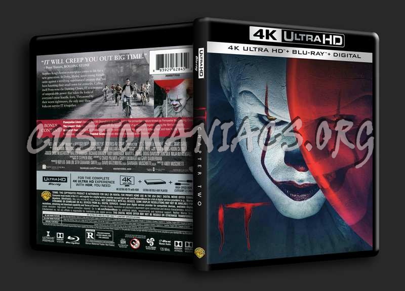 IT Chapter 2 4K blu-ray cover