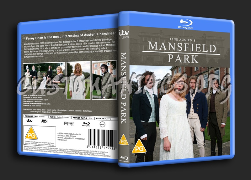 Mansfield Park blu-ray cover