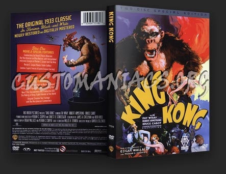 King Kong - 1933 dvd cover